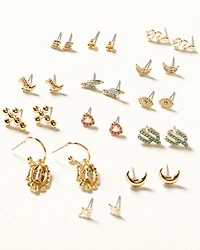 Shyanne Women's Saint Mary Earring Set - 25 Piece