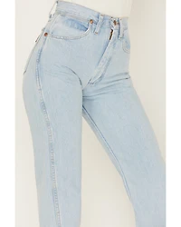 Wrangler Women's Light Wash Slim Fit Cowboy Cut Jeans
