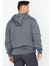 Hawx Men's Zip-Front Hooded Work Jacket