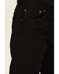 Levi's Men's 501 Black Original Fit Stretch Straight Jeans