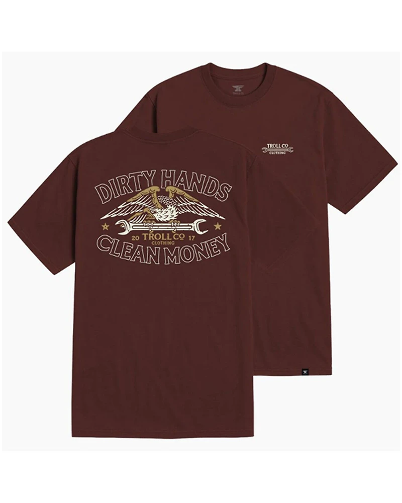 Troll Co Men's Wing Spanner Short Sleeve Graphic T-Shirt
