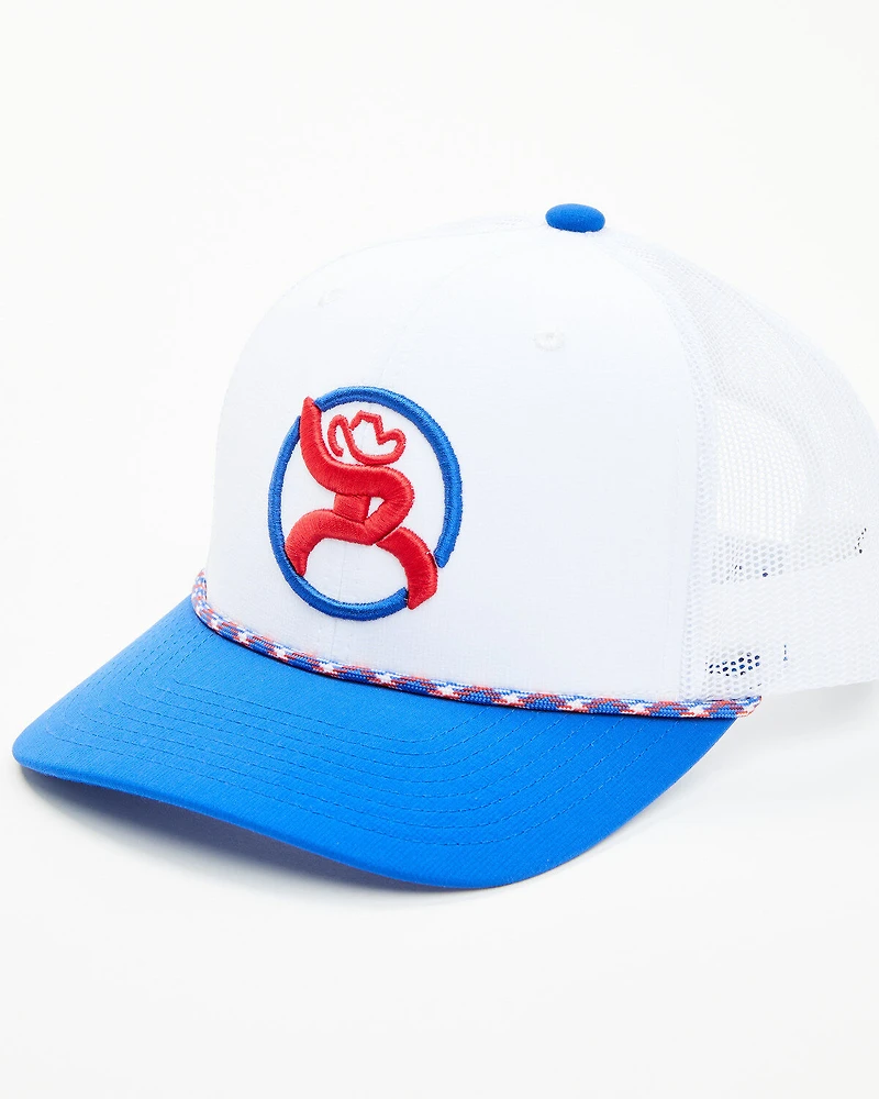 Hooey Men's Strap Logo Trucker Cap