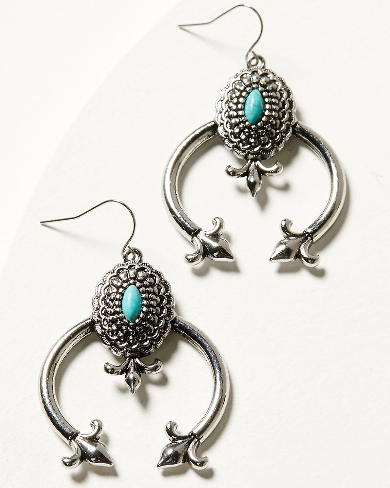 Cowgirl Confetti Women's Country Girl Concho Earrings