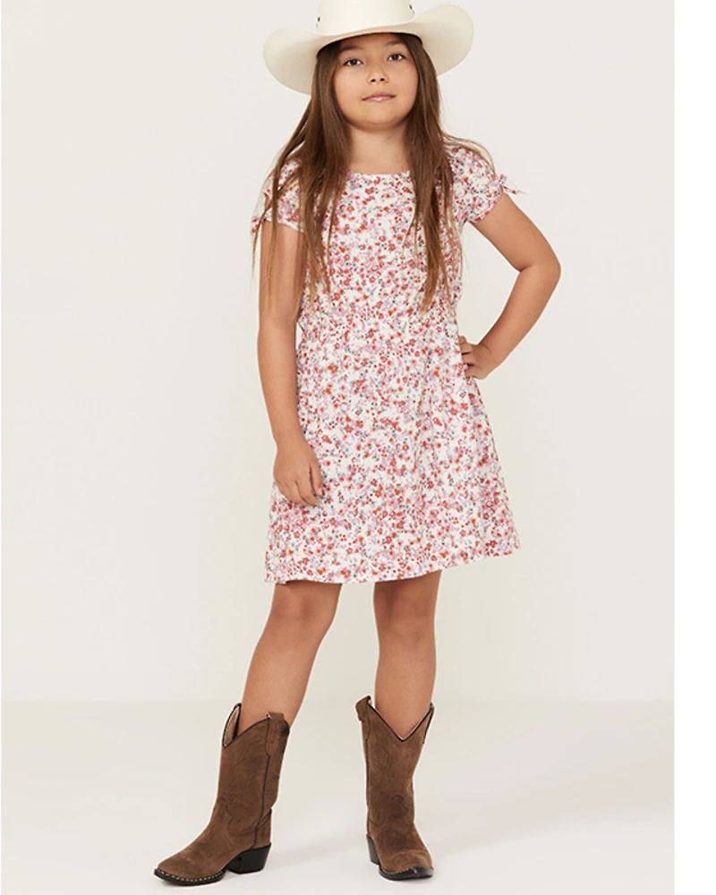 Shyanne Girls' Ditsy Printed Mini Dress