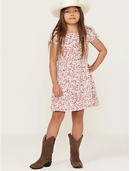 Shyanne Girls' Ditsy Printed Mini Dress