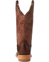 Hondo Boots Men's Cowhide Western - Broad Square Toe
