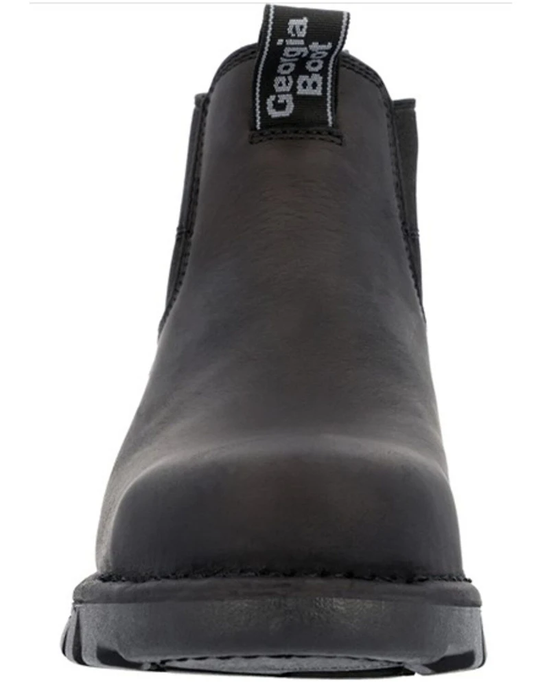 Georgia Boot Men's Eagle One Waterproof Chelsea Work Boots - Steel Toe
