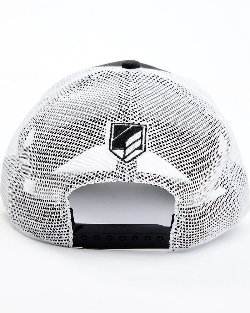 RANK 45® Men's Flag Shield Graphic Mesh-Back Ball Cap