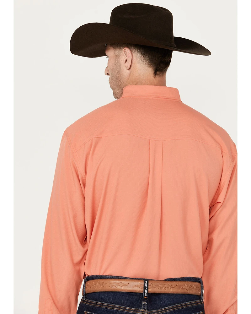Cinch Men's ARENAFLEX® Solid Long Sleeve Button-Down Western Shirt