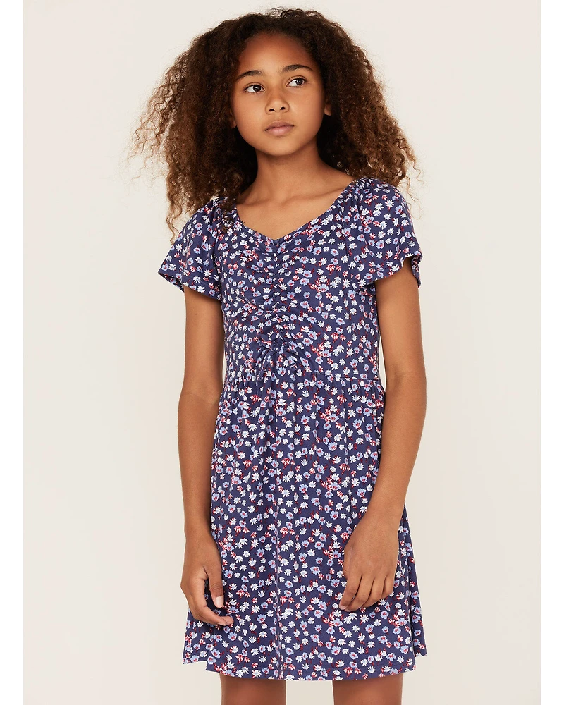 Shyanne Girls' Ditsy Floral Flowy Dress