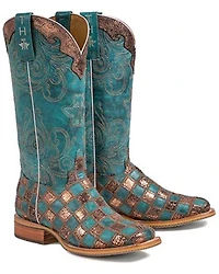 Tin Haul Women's No Probl-Lama Western Boots - Broad Square Toe