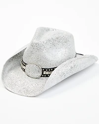 Shyanne Women's Gila Embellished Straw Cowboy Hat
