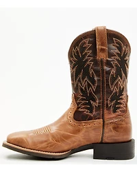 Ariat Men's Sport Cool VentTEK Western Performance Boots - Broad Square Toe