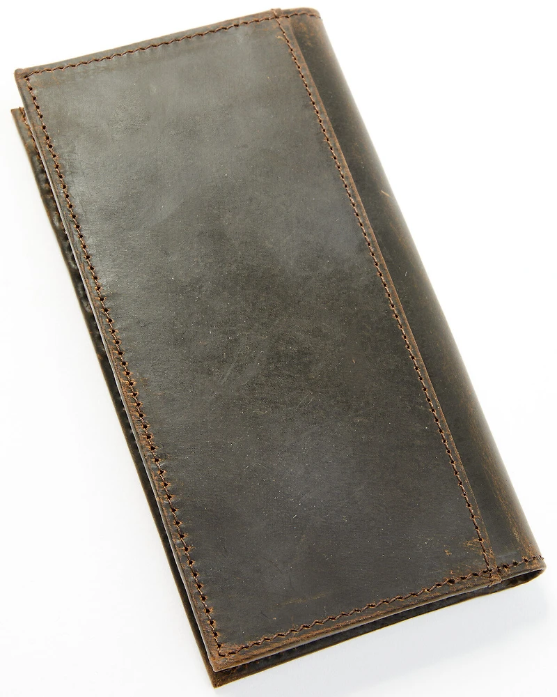 Hawx Men's Leather Logo Rodeo Wallet