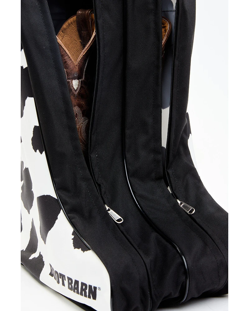 Boot Barn Cow Print Boot Bag