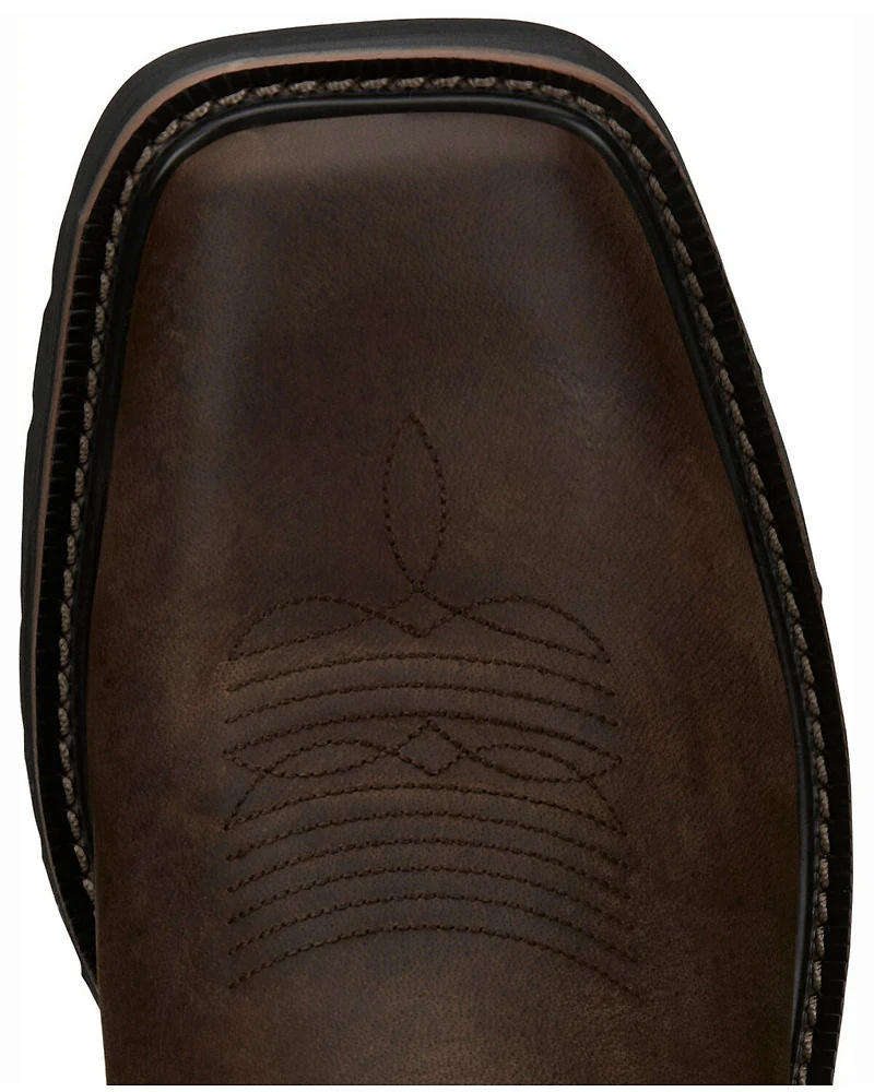 Justin Men's Driller Western Work Boots - Soft Toe