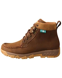 Twisted X Women's Saddle Lace-Up Work Boots - Soft Toe