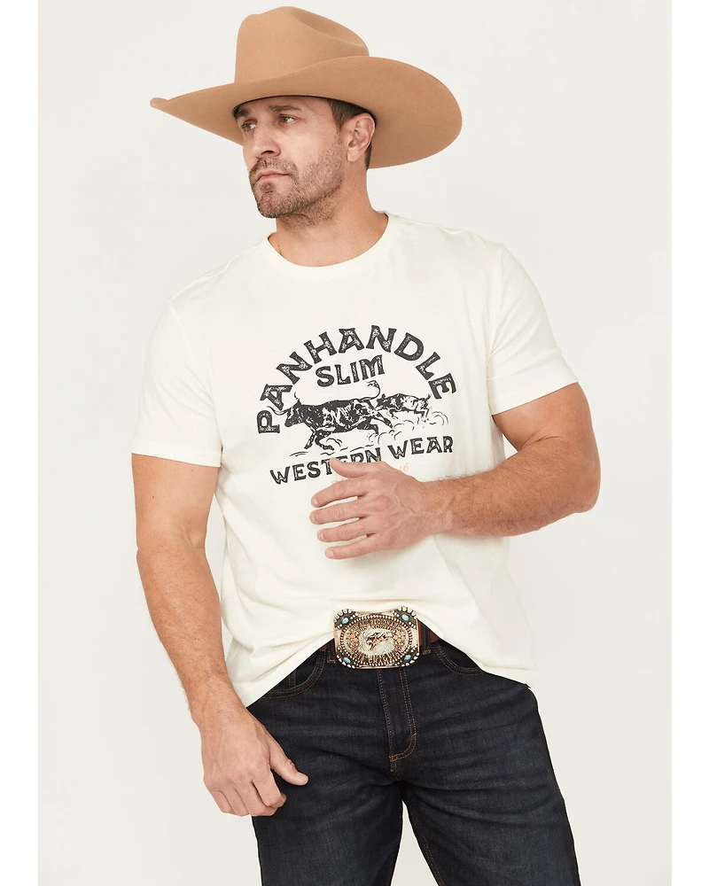 Panhandle Men's Logo Short Sleeve Graphic T-Shirt