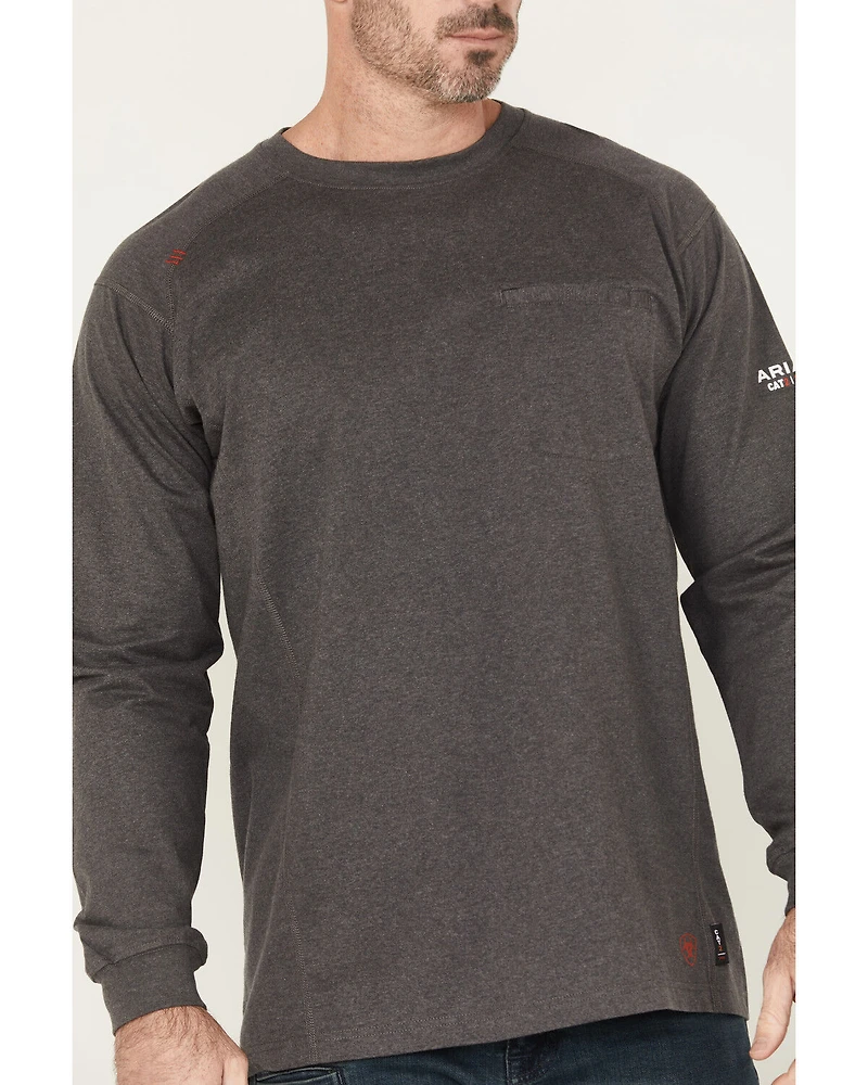 Ariat Men's FR Air Lineman Long Sleeve Pocket T-Shirt