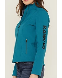 RANK 45® Women's Soft Shell Logo Riding Jacket