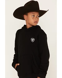 Ariat Boys' Mexico Flag Logo Graphic Hooded Sweatshirt