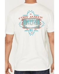 Cody James Men's Southwestern Sunset Short Sleeve Graphic T-Shirt