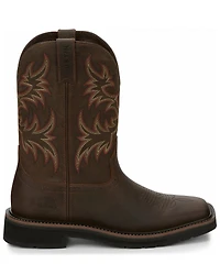 Justin Men's Driller Western Work Boots - Soft Toe