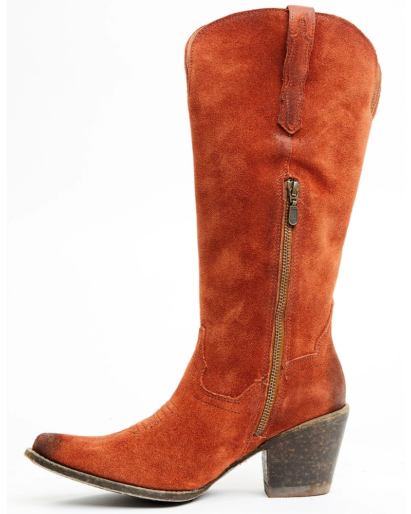 Dan Post Women's Rebeca Tall Fashion Western Boots - Snip Toe
