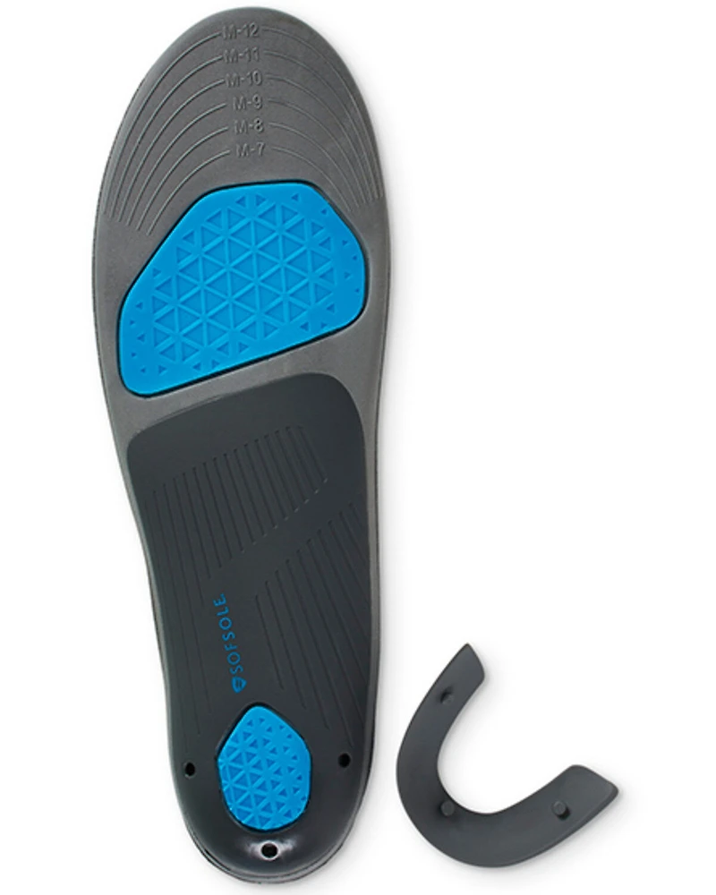 Implus Footcare Men's Soft Sole Ultra Work Insoles - Size 8-13