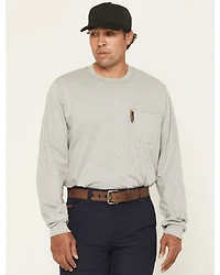Benchmark FR Men's Houston Refining Long Sleeve Graphic Work T-Shirt