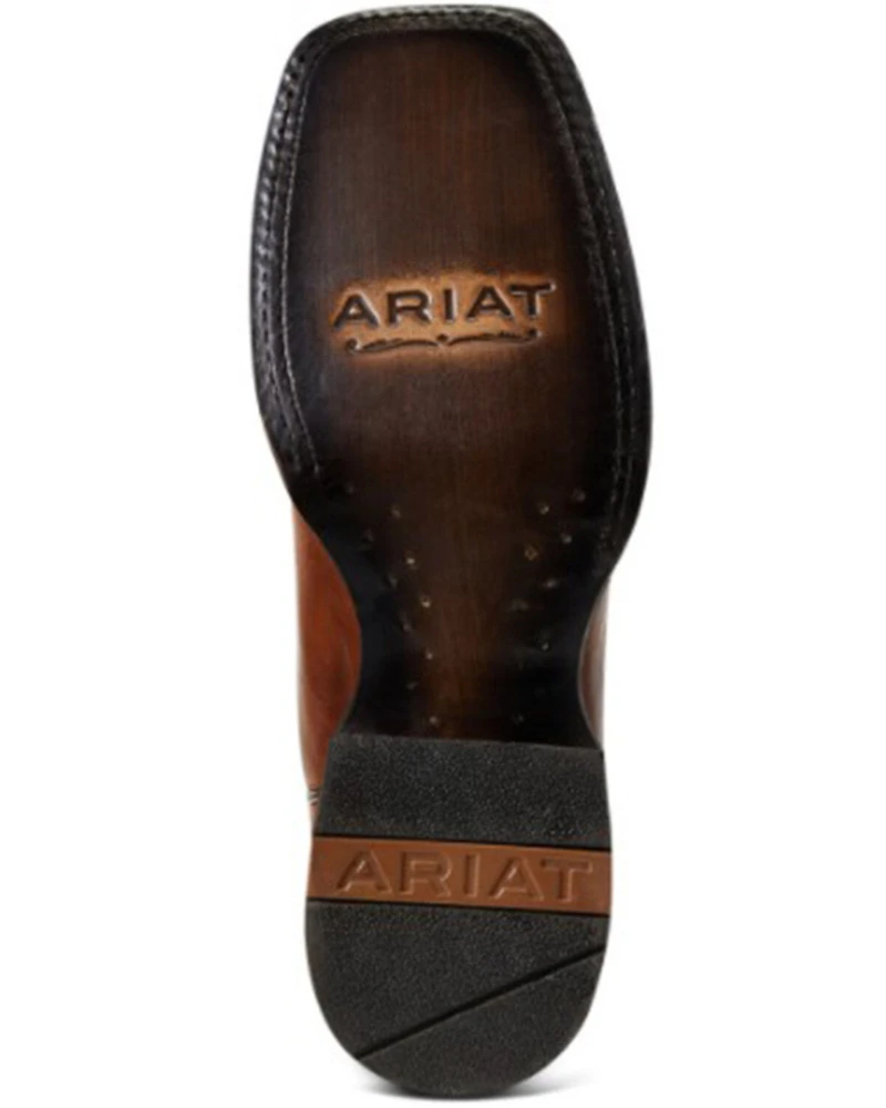 Ariat Women’s Patriot Crackled American Flag Western Performance Boots – Broad Square Toe