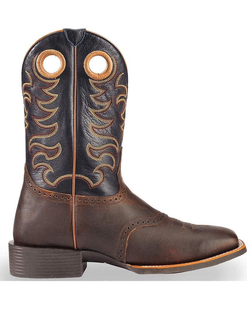 Cody James Men's Xero Gravity Gibson Saddle Vamp Western Performance Boots - Broad Square Toe