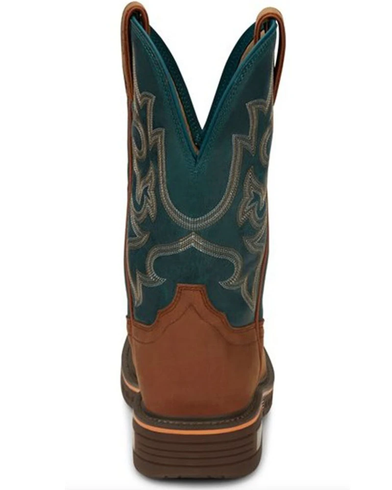 Justin Men's Resistor Western Work Boots - Soft Toe