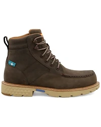 Twisted X Men's Shitake 6" Lace-Up Waterproof Work Boots - Composite Toe