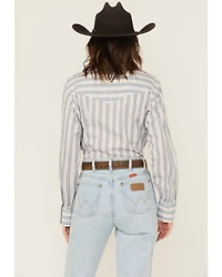 Cowboygirl by Jenna Paulette Women's Wallpaper Long Sleeve Pearl Snap Western Shirt