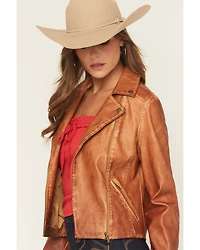 Stoosh Women's Leather Jacket