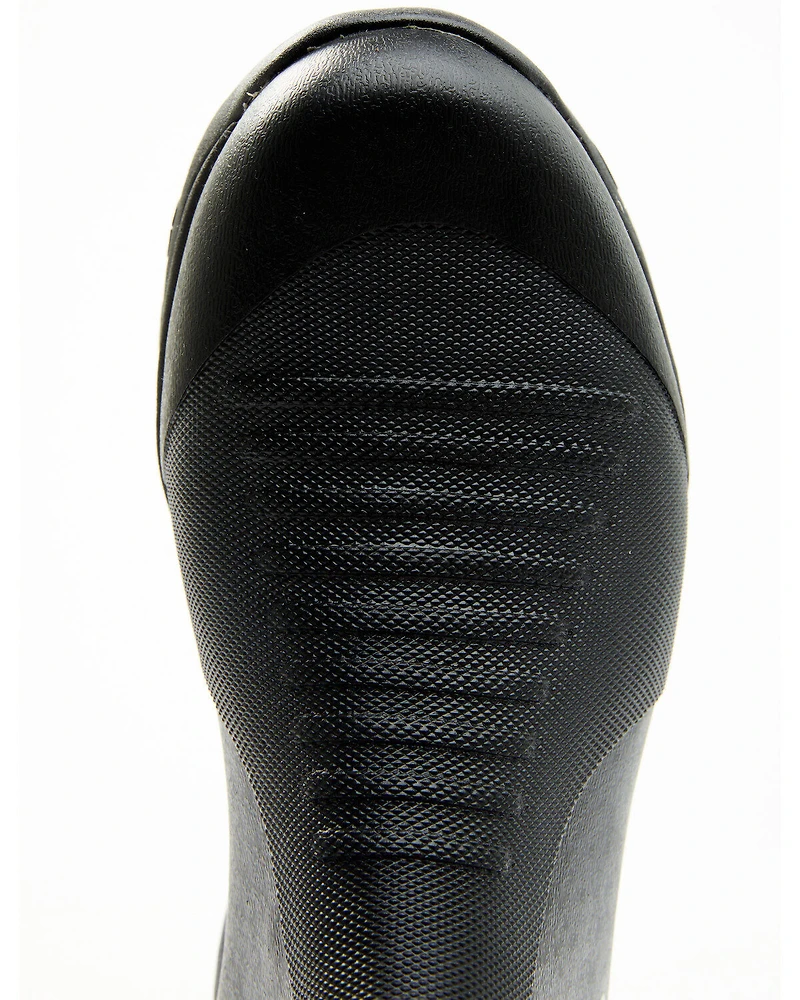 RANK 45® Men's 6.5" Rubber Ankle Boots - Round Toe