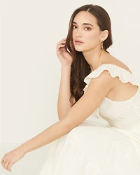 Rock & Roll Denim Women's Eyelet Sleeveless Midi Dress