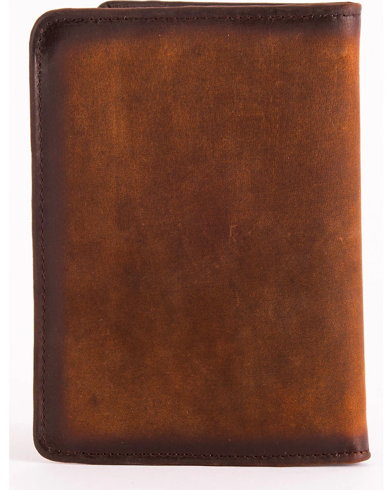 STS Ranchwear Brown Magnetic Wallet