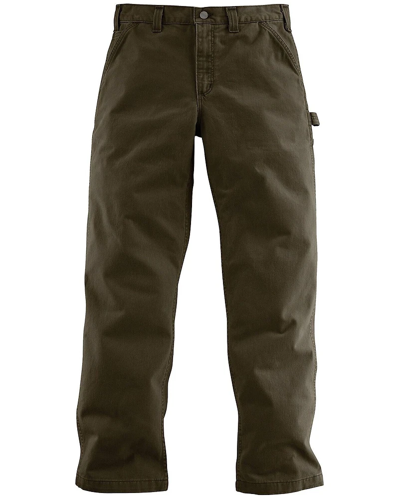 Carhartt Men's Washed Twill Dungaree Relaxed Fit Work Pants