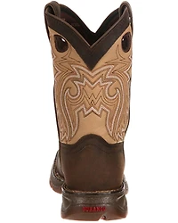 Durango Boys' Saddle Western Boots - Broad Square Toe