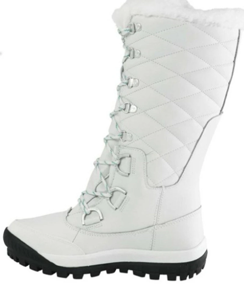 Bearpaw Women's Isabella 12" Waterproof Lace-Up Boots - Round Toe