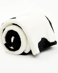 Boot Barn Cow Print Fleece Blanket