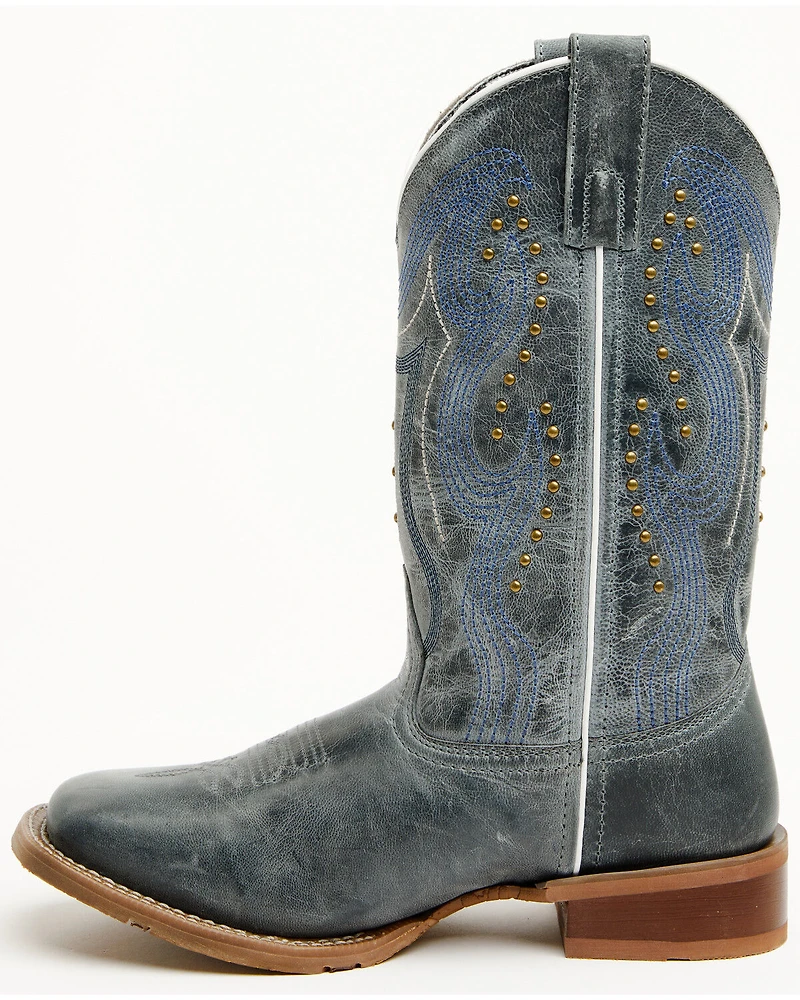 Laredo Women's Chic Western Boots - Broad Square Toe