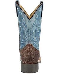Smoky Mountain Little Boys' Cole Western Boots - Broad Square Toe