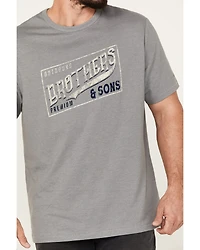 Brothers and Sons Men's Outdoors Logo Short Sleeve Graphic T-Shirt