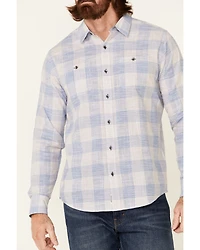 Flag & Anthem Men's Portola Plaid Print Long Sleeve Button Down Western Shirt