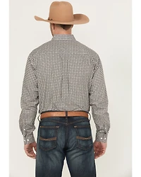 Cinch Men's Medallion Long Sleeve Button-Down Western Shirt