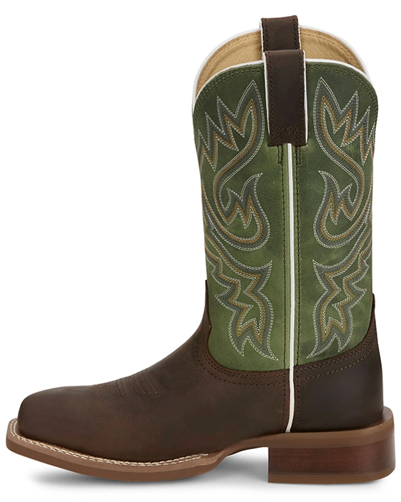 Justin Women's Little Sugar Wester Boots - Broad Square Toe