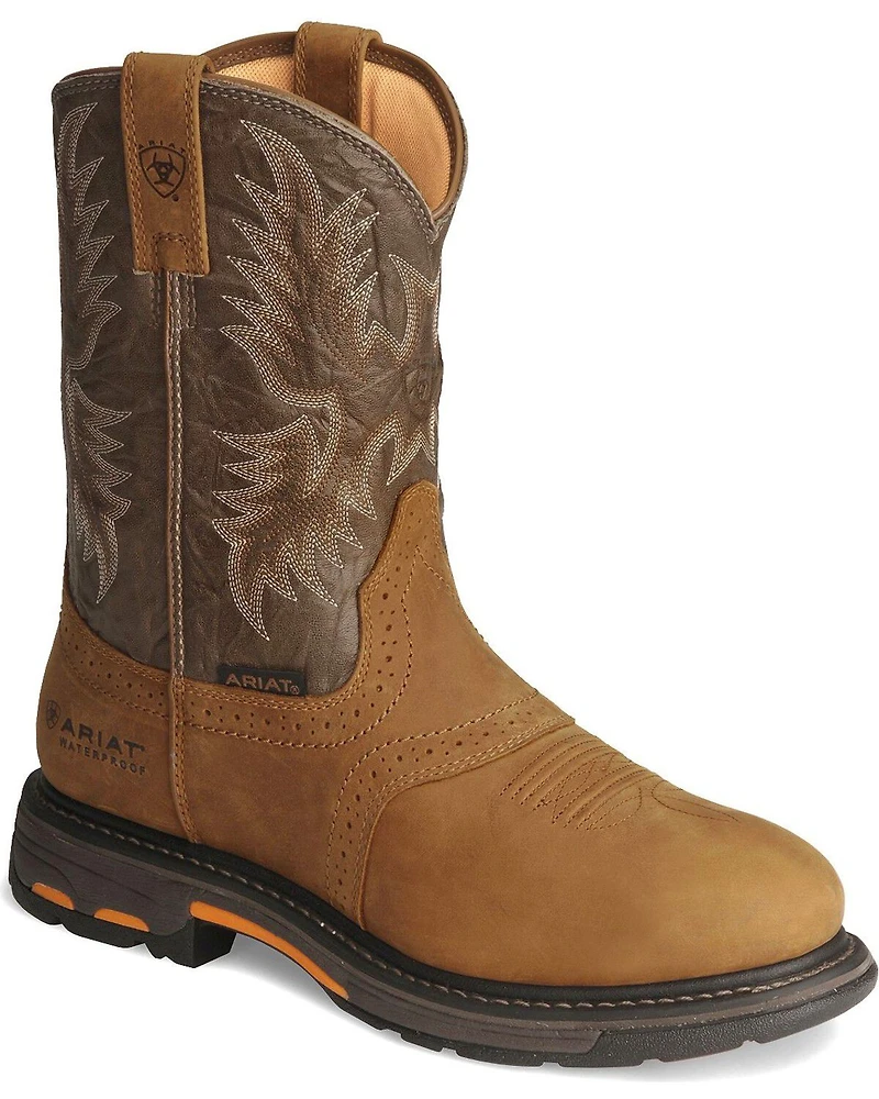 Ariat Men's H20 WorkHog® Work Boots - Soft Toe